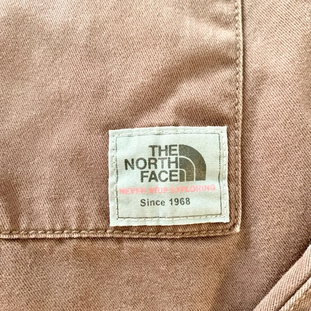 The North Face AU7P Chino Pants Mens Size 36 Brown Cotton Outdoor Hiking Utility